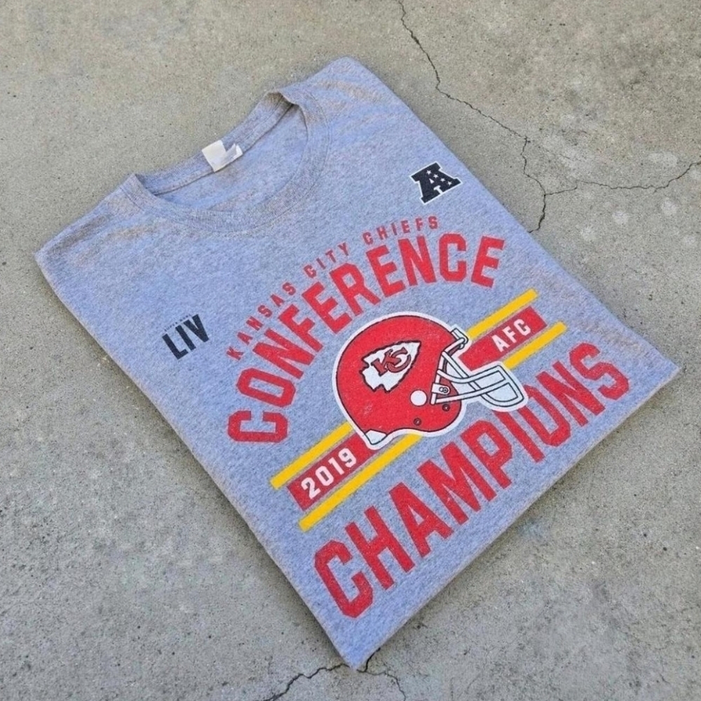 Kanas City Mens Size 2XL AFC Championship Longsleve t-shirt